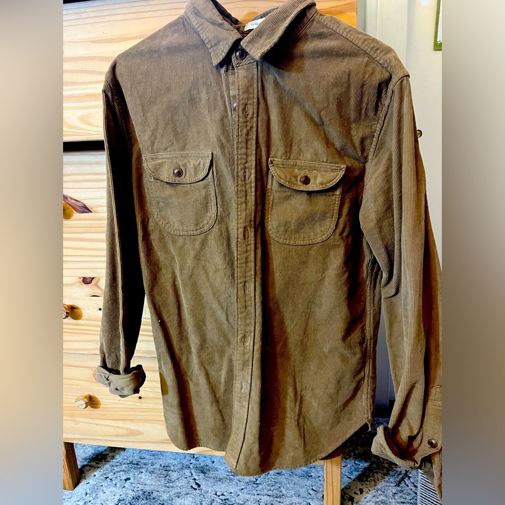 Corduroy J Crew button down